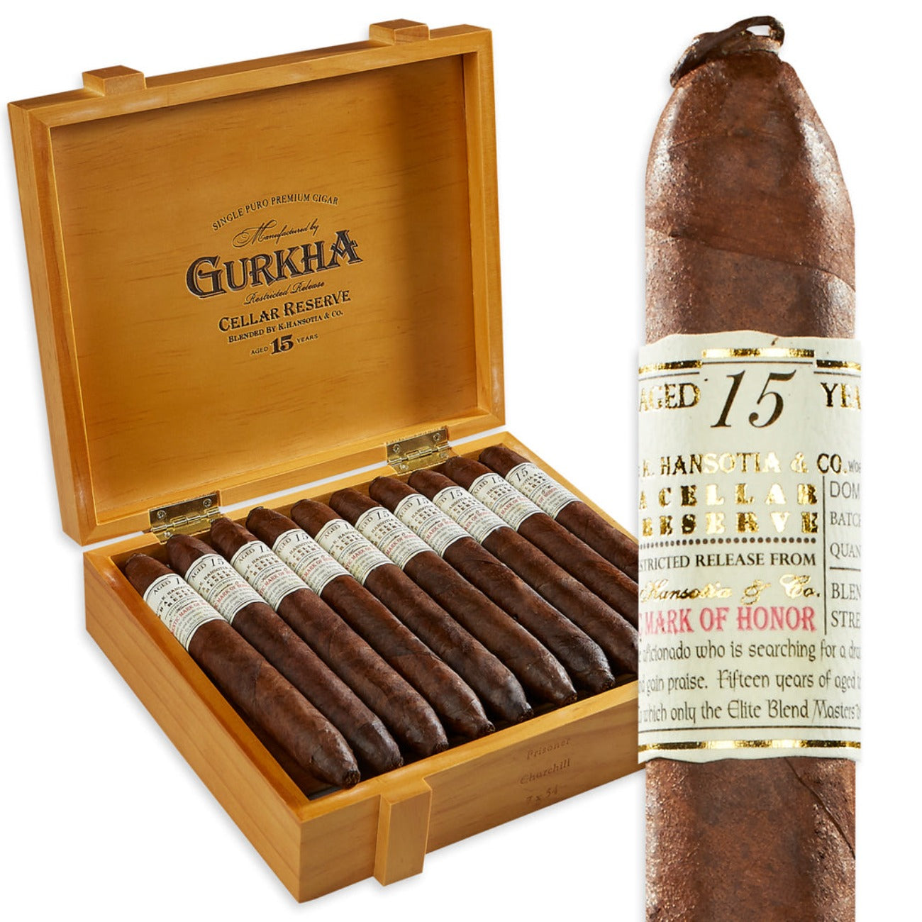 Gurkha Cellar Reserva 15 Year Single Cigar
