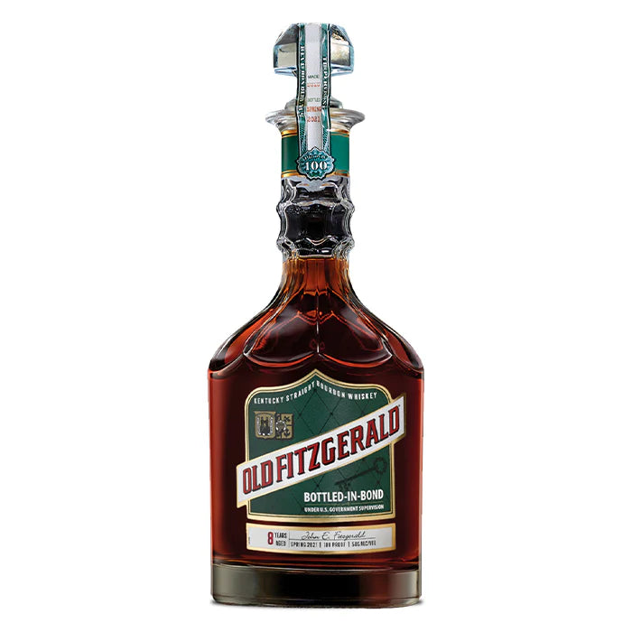 Old Fitzgerald 8 Year Bottled-in-Bond Bourbon Whiskey (Spring 2021 Release) 750ml