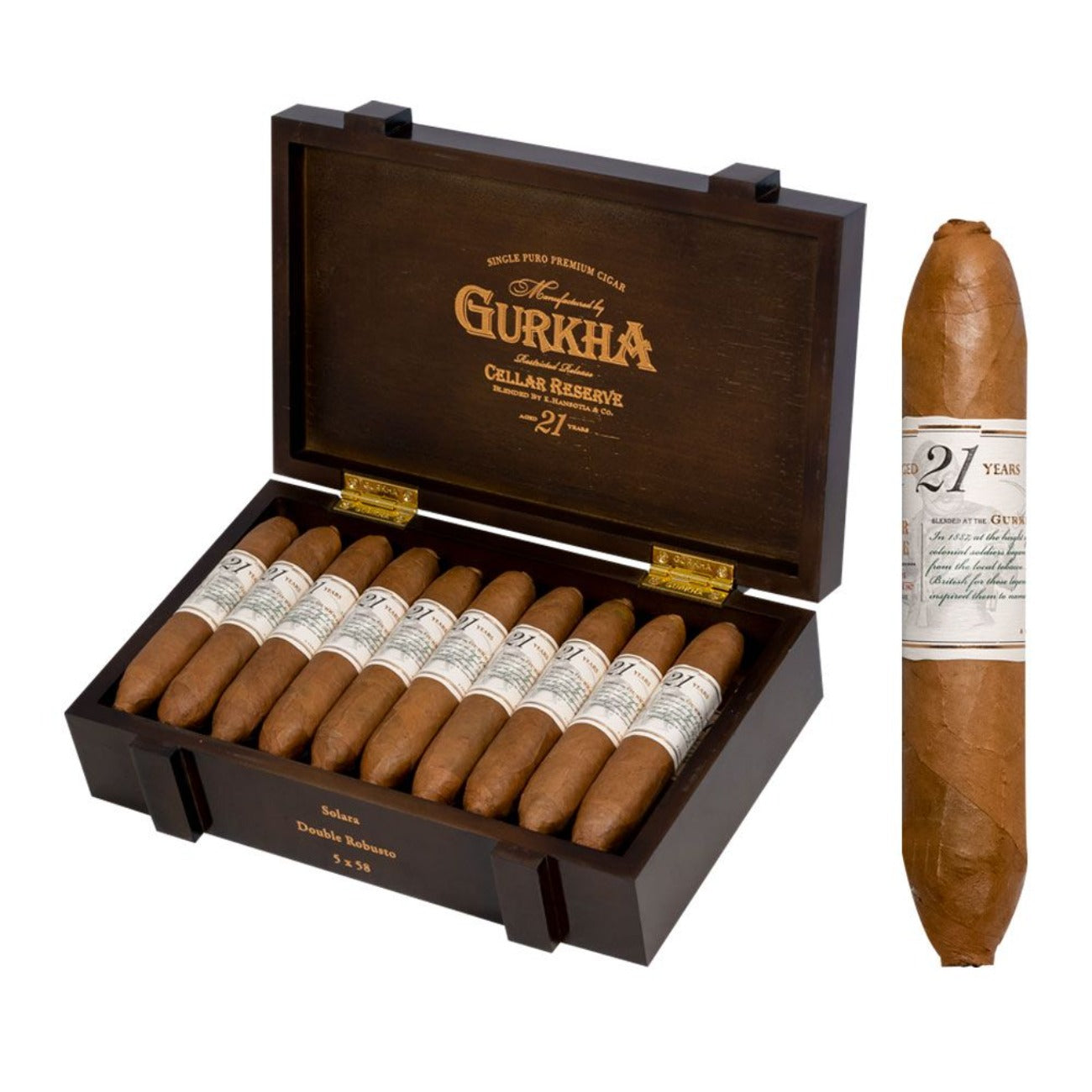 Gurkha Cellar Reserva 21 Year Single Cigar