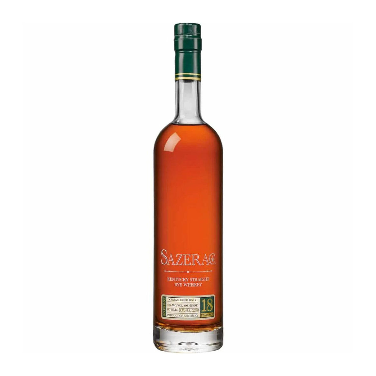 Buffalo Trace Antique Collection Sazerac 18 Year Straight Rye Whiskey 750ml
