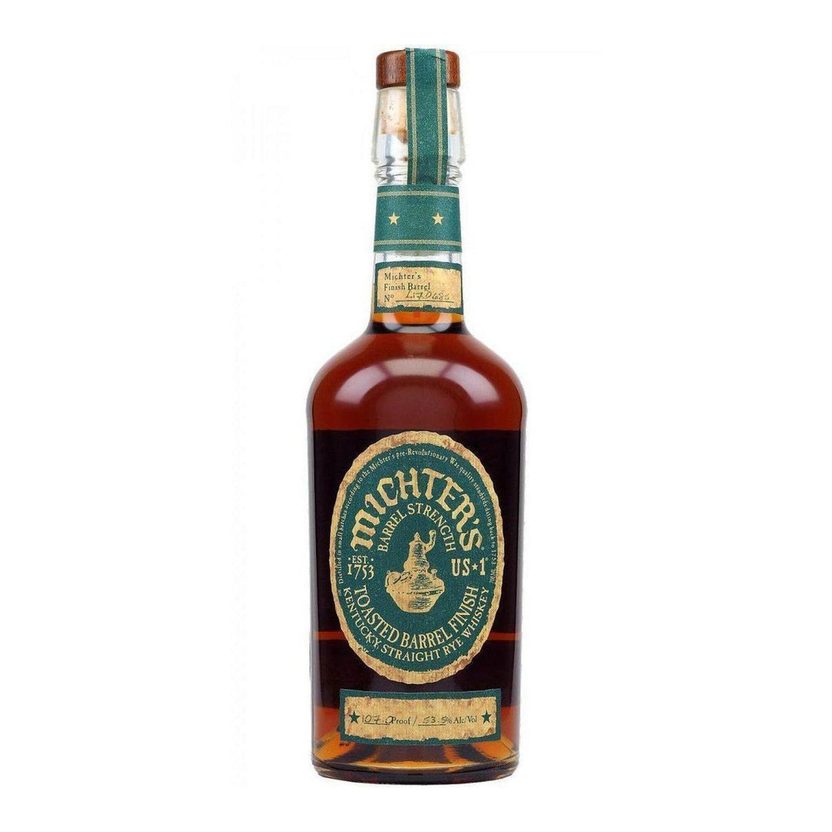 Michter’s Toasted Barrel Strength Kentucky Straight Rye Whiskey 750ml