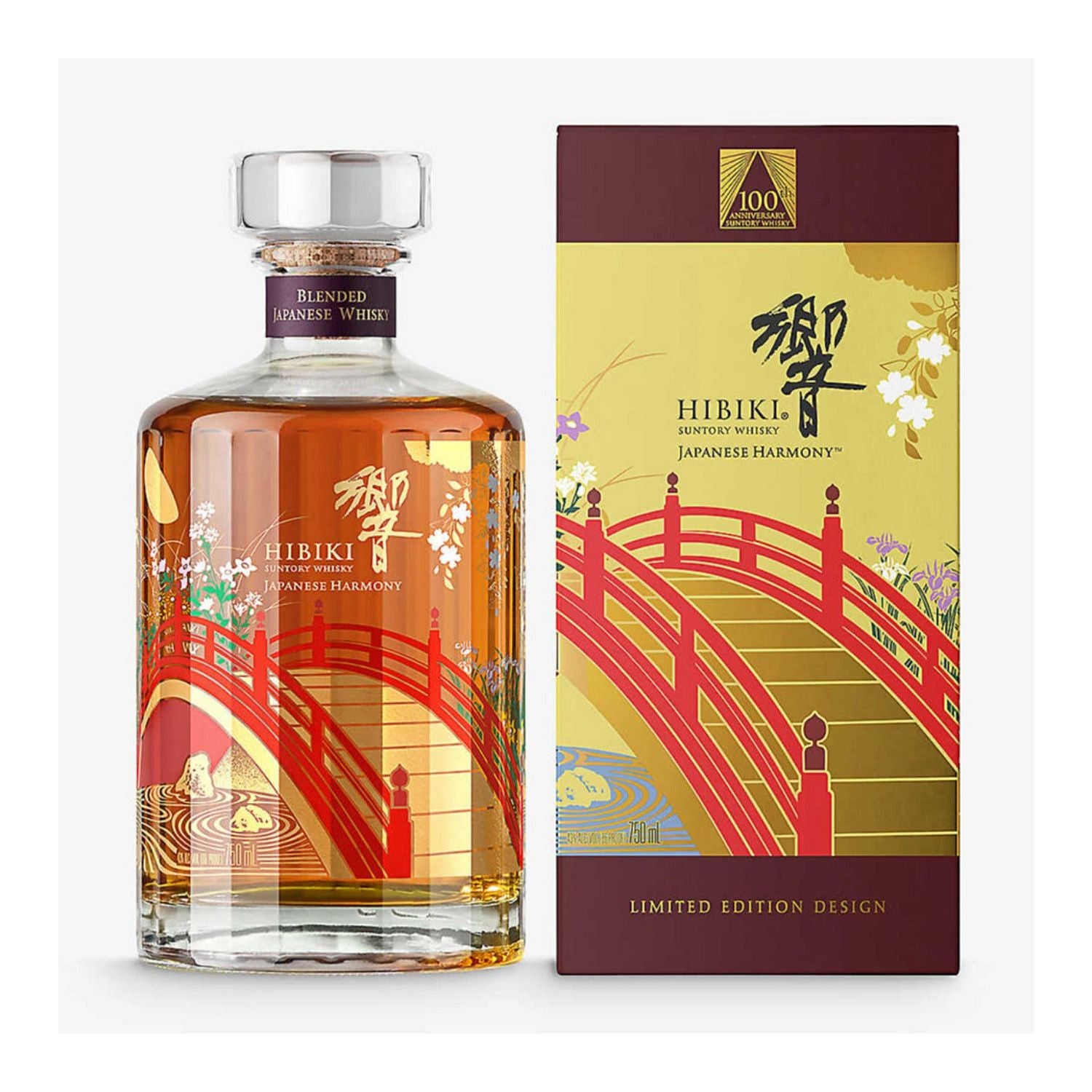 Hibiki Harmony 100th Anniversary Edition Japanese Whisky 700ml