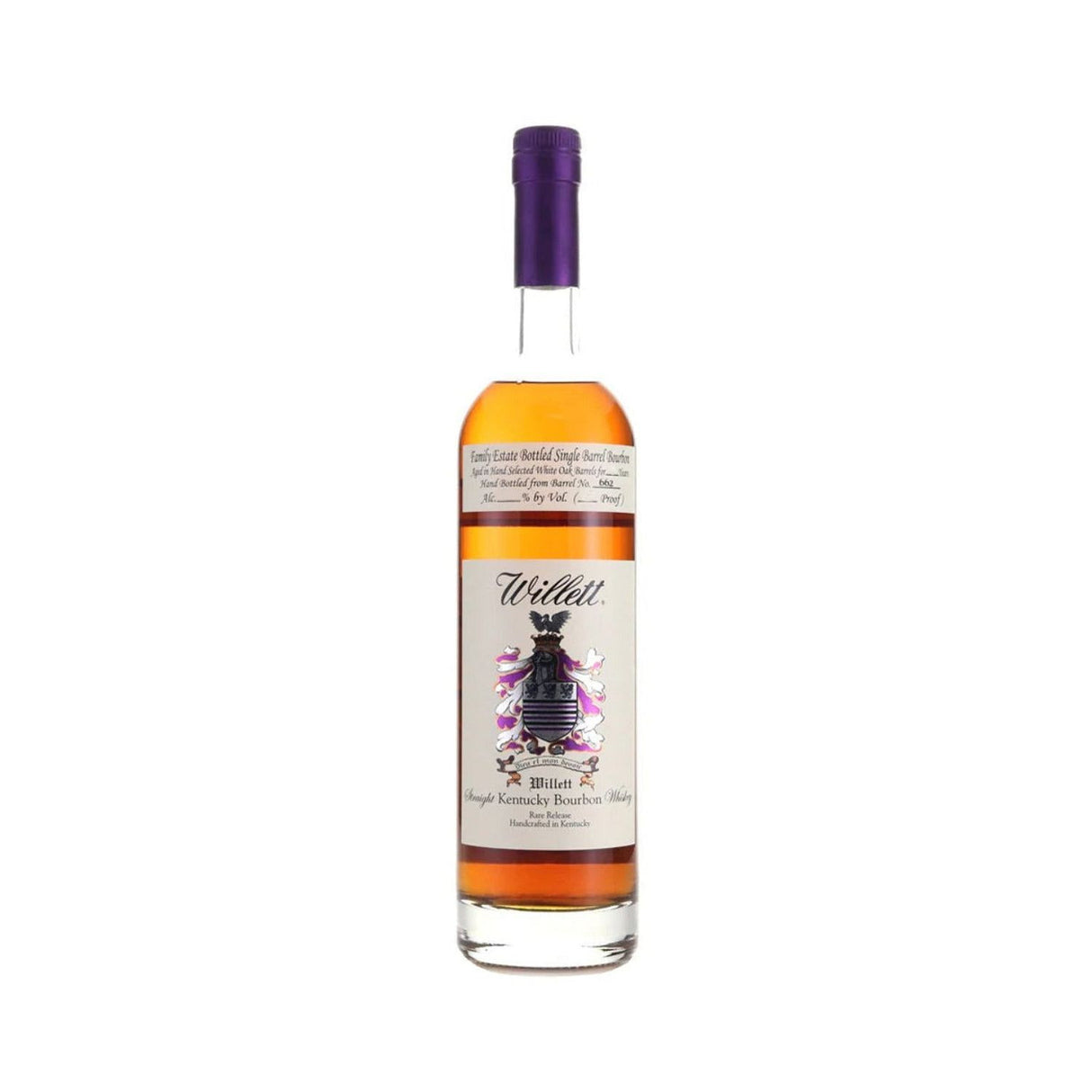 Willett Family Estate 9 Year Single Barrel Bourbon Whiskey 750ml