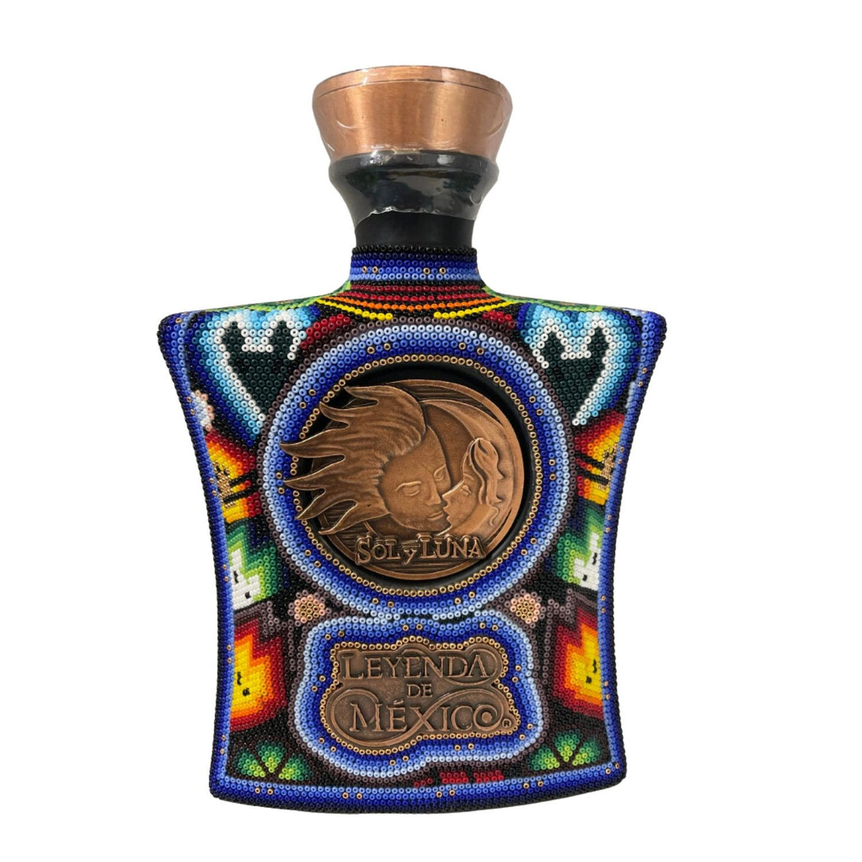 Leyenda de México Sol y Luna Extra Añejo Beaded Bottle Tequila 750ml