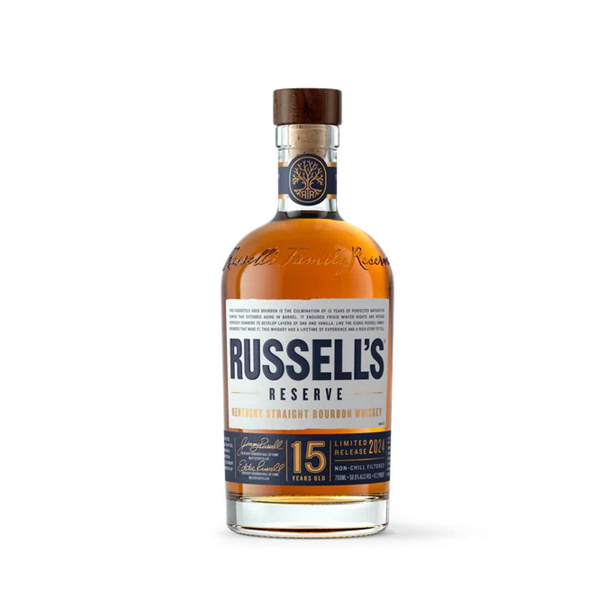 Russell’s Reserve 15 Year Limited Release 2024 Kentucky Straight Bourbon Whiskey 750ml
