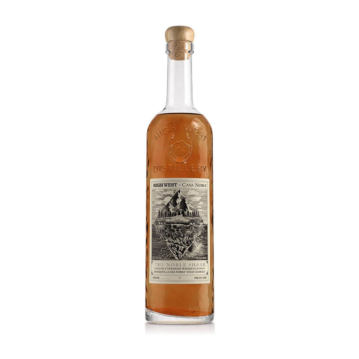 High West The Noble Share Straight Rye Whiskey Finished in Extra Añejo Tequila Barrels 750ml