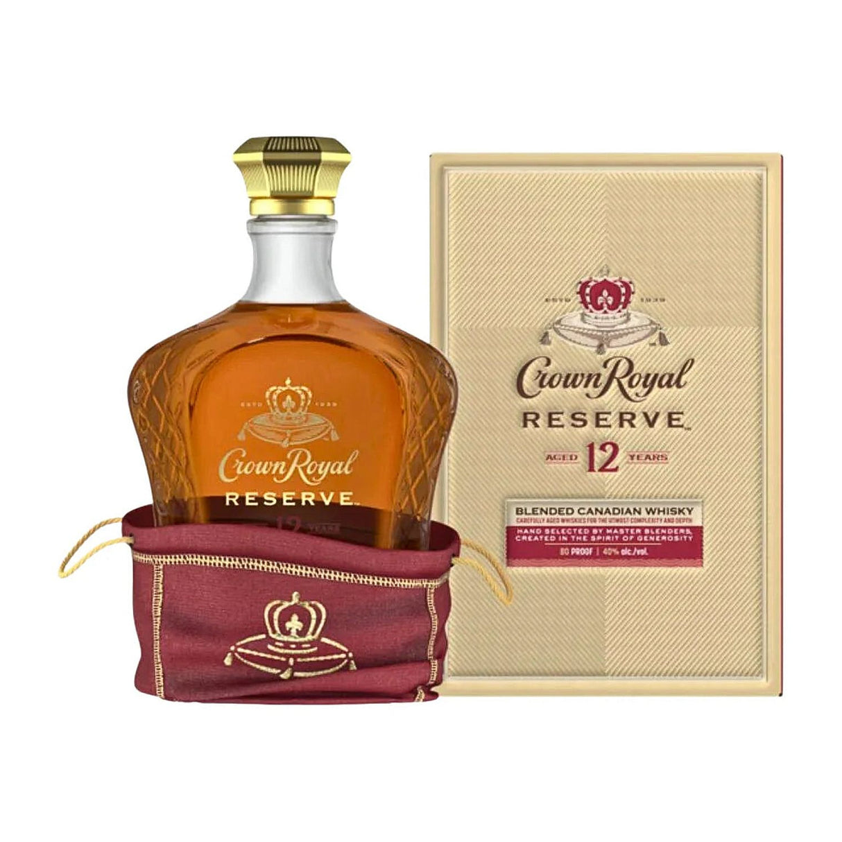 Crown Royal 12 Year Canadian Whisky 750ml