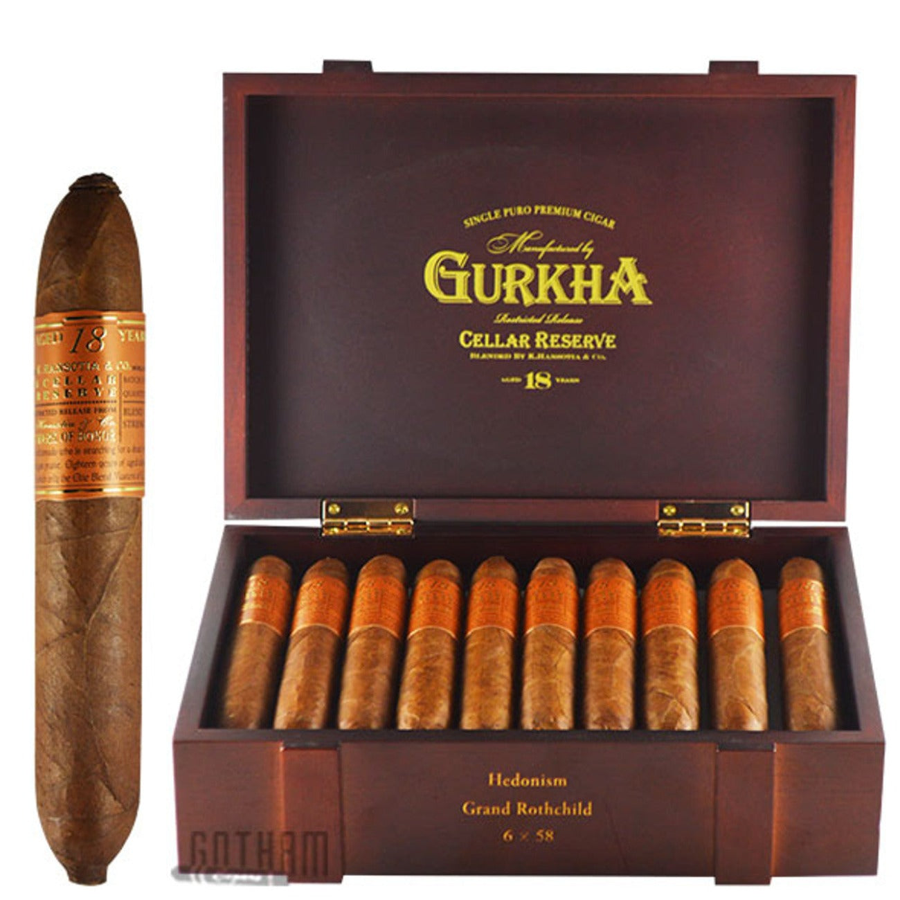 Gurkha Cellar Reserva 18 Year Single Cigar