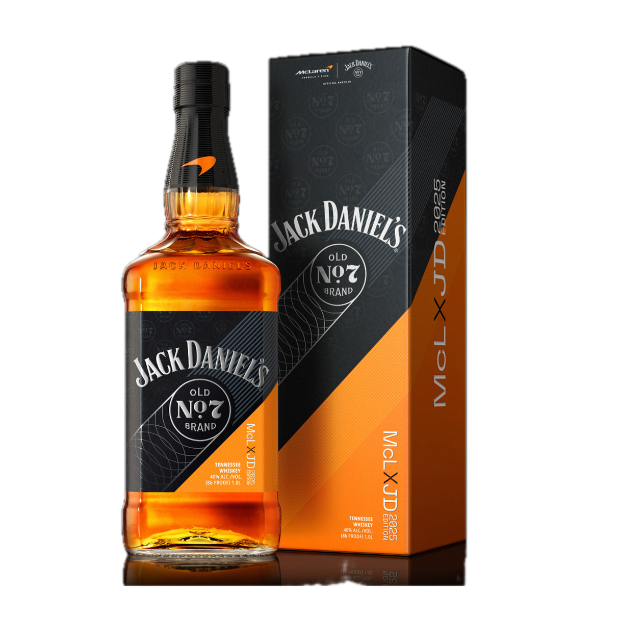 Jack Daniel’s x McLaren Tennessee Whiskey Limited Edition Bottle 1L