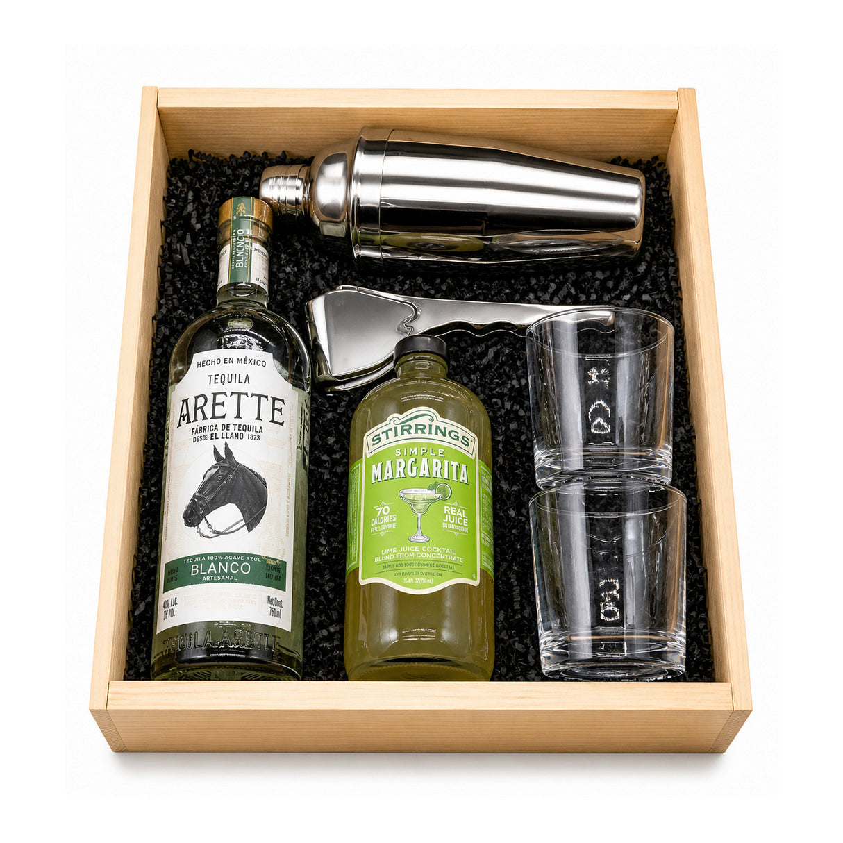 Arette Blanco Tequila Margarita Gift Set 700ml