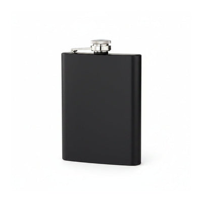 Black Hip Flask