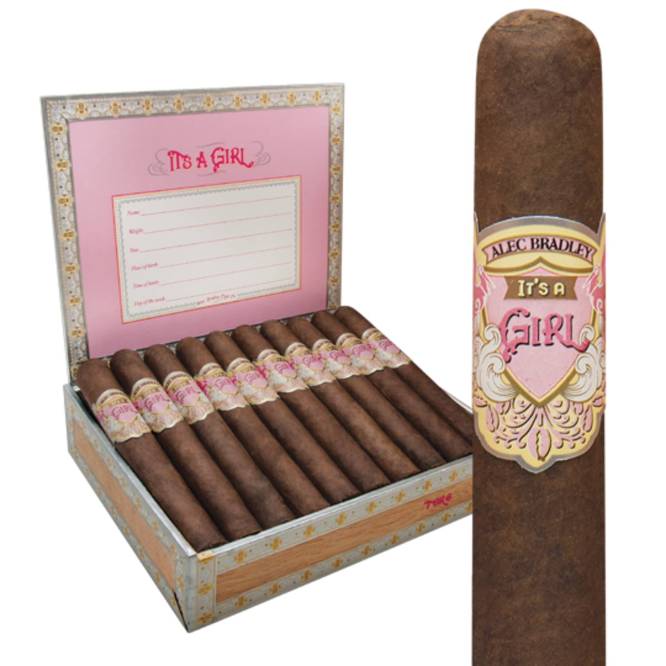 Alec Bradley "It’s a Girl" Single Cigar
