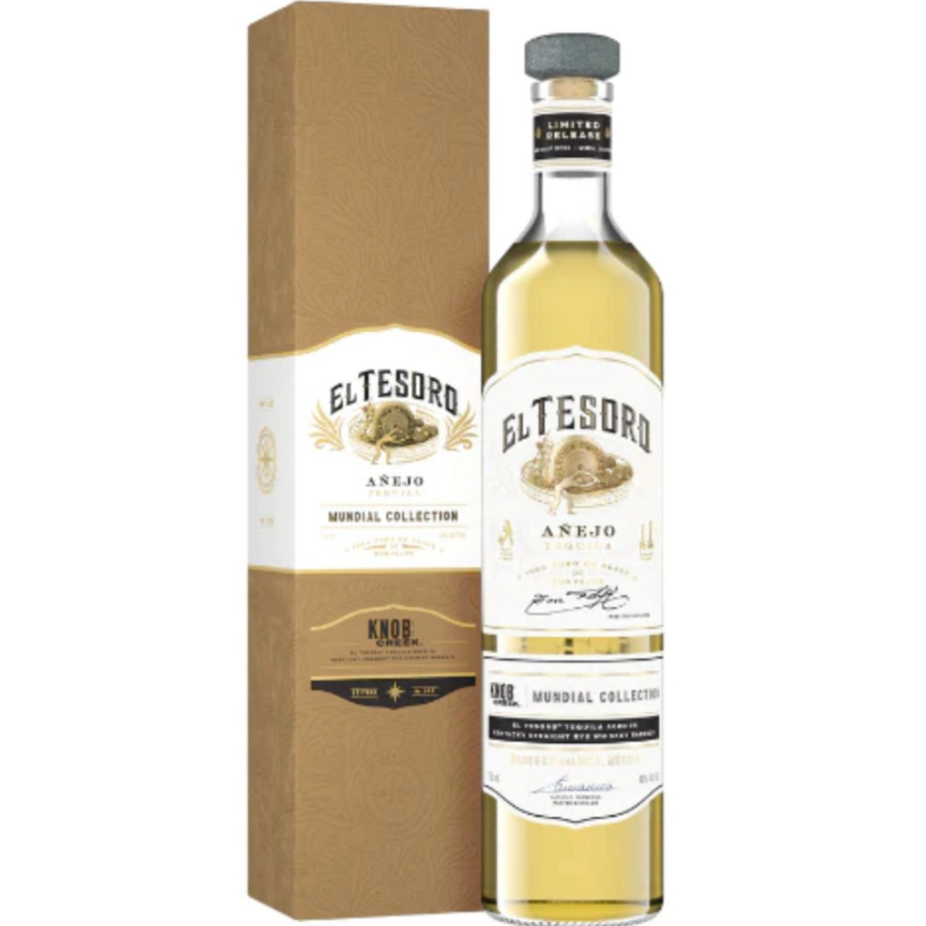 El Tesoro Mundial Knob Creek Añejo Tequila 2023 Edition 750ml