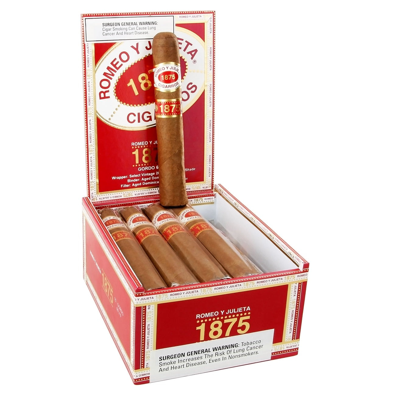 Romeo y Julieta 1875 Gordo Single Cigar