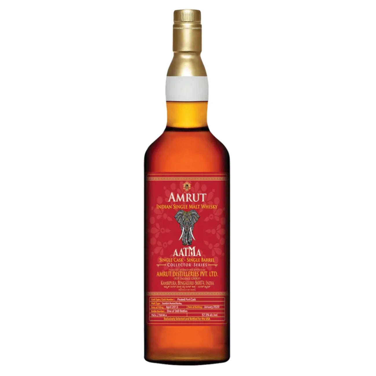Amrut Aatma Single Malt Indian Whisky 750ml