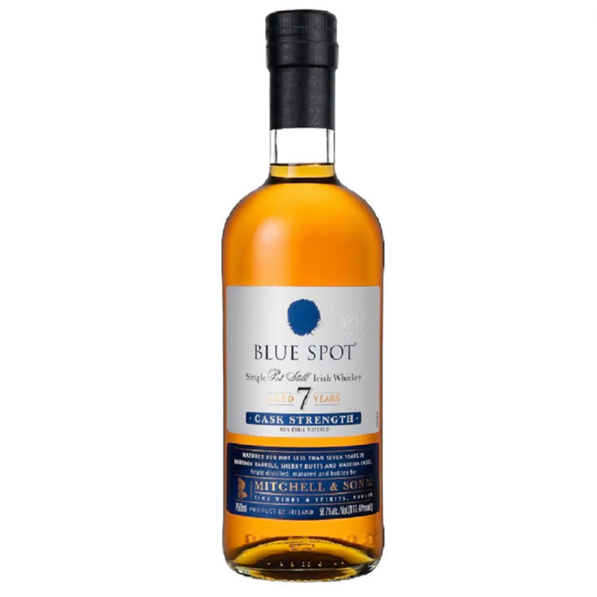 Blue Spot Irish Whiskey 7 year Cask Strength