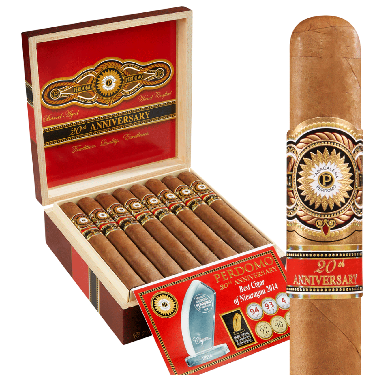 Perdomo 20th Anniversary Churchill Single Cigar