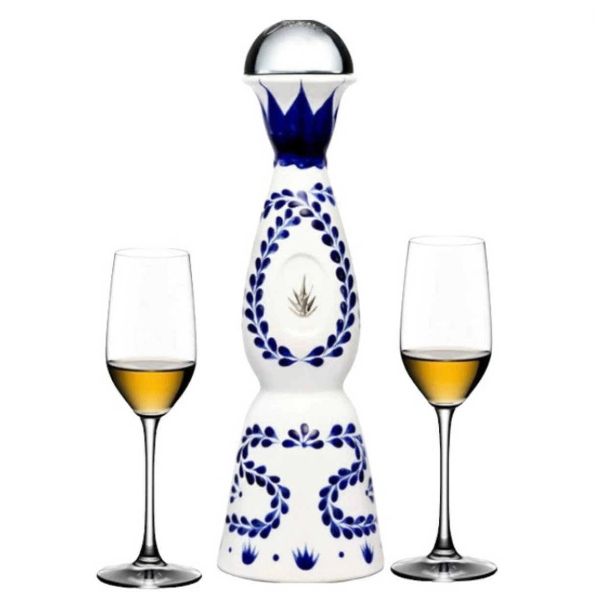 Clase Azul Reposado Tequila Gift Set with 2 Tequila Glasses 750ml
