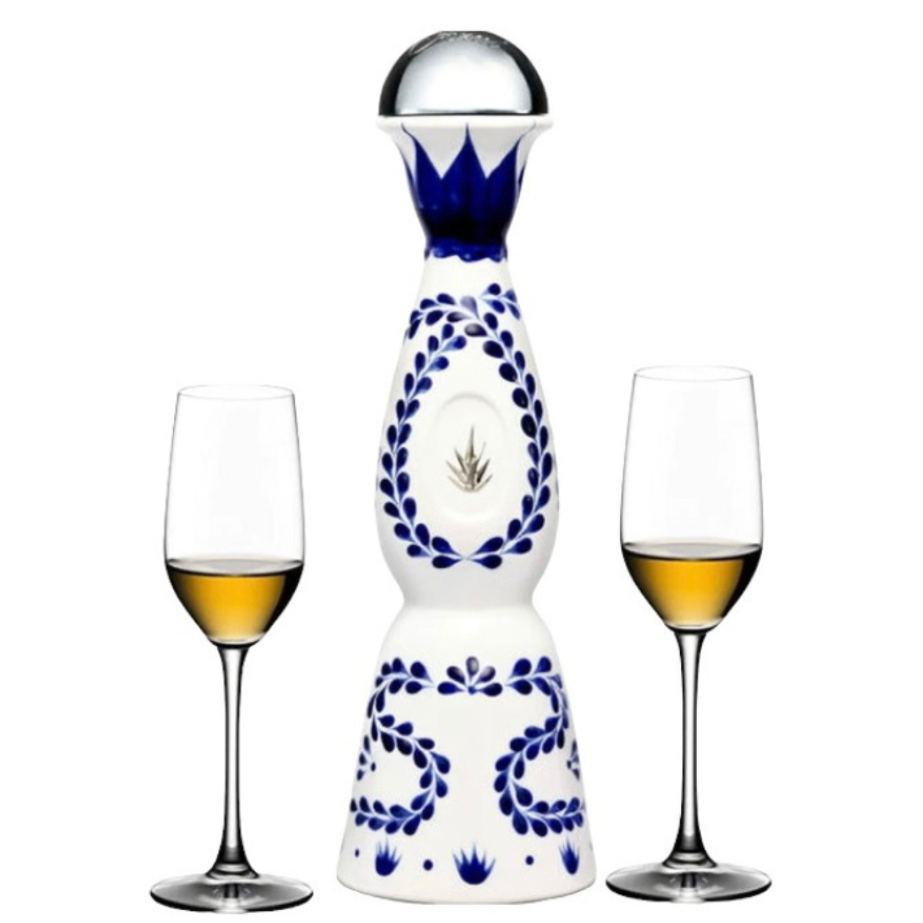 Clase Azul Reposado Tequila Gift Set with 2 Tequila Glasses 750ml