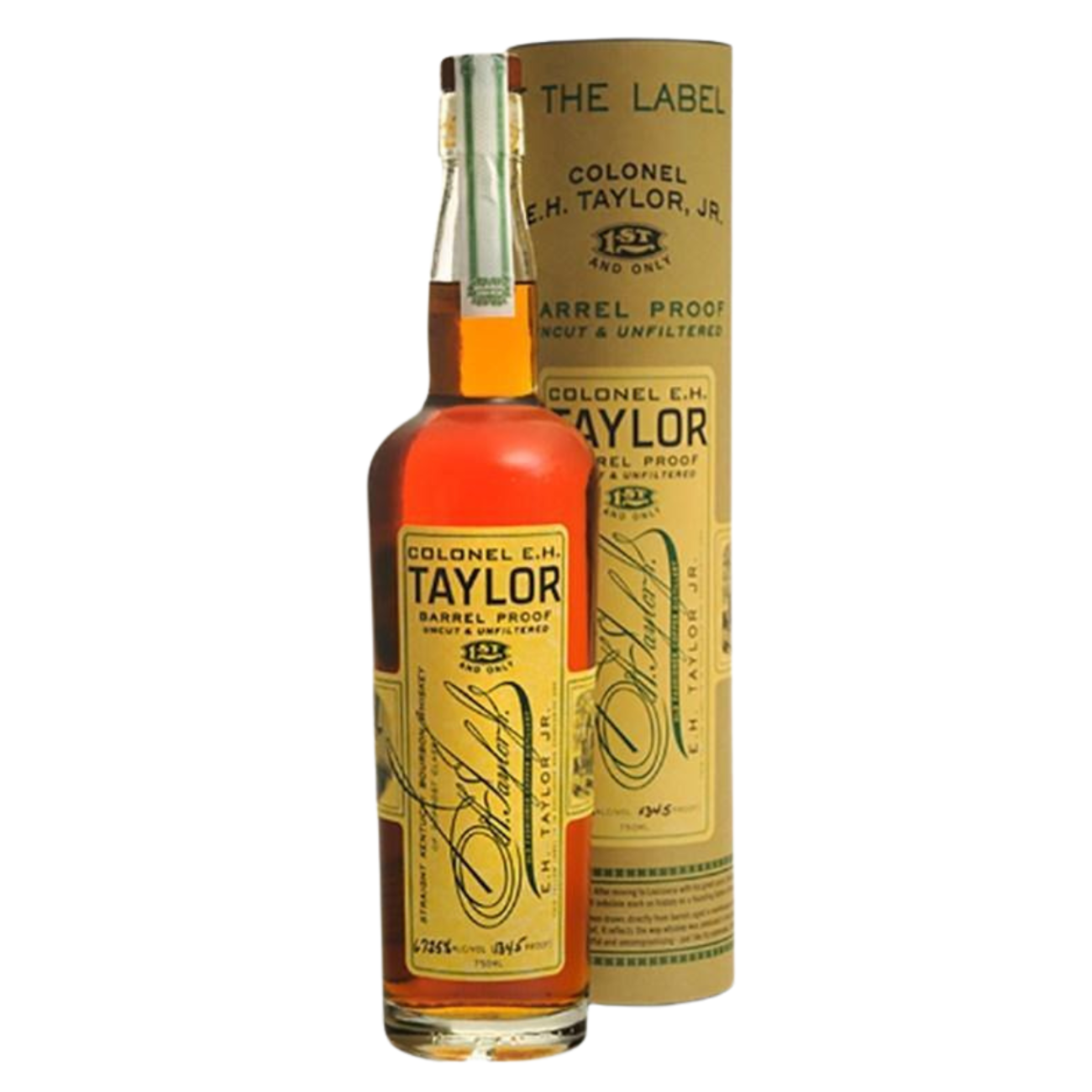 Colonel E.H. Taylor Barrel Proof Uncut Unfiltered Kentucky Straight Bourbon Whiskey 750ml