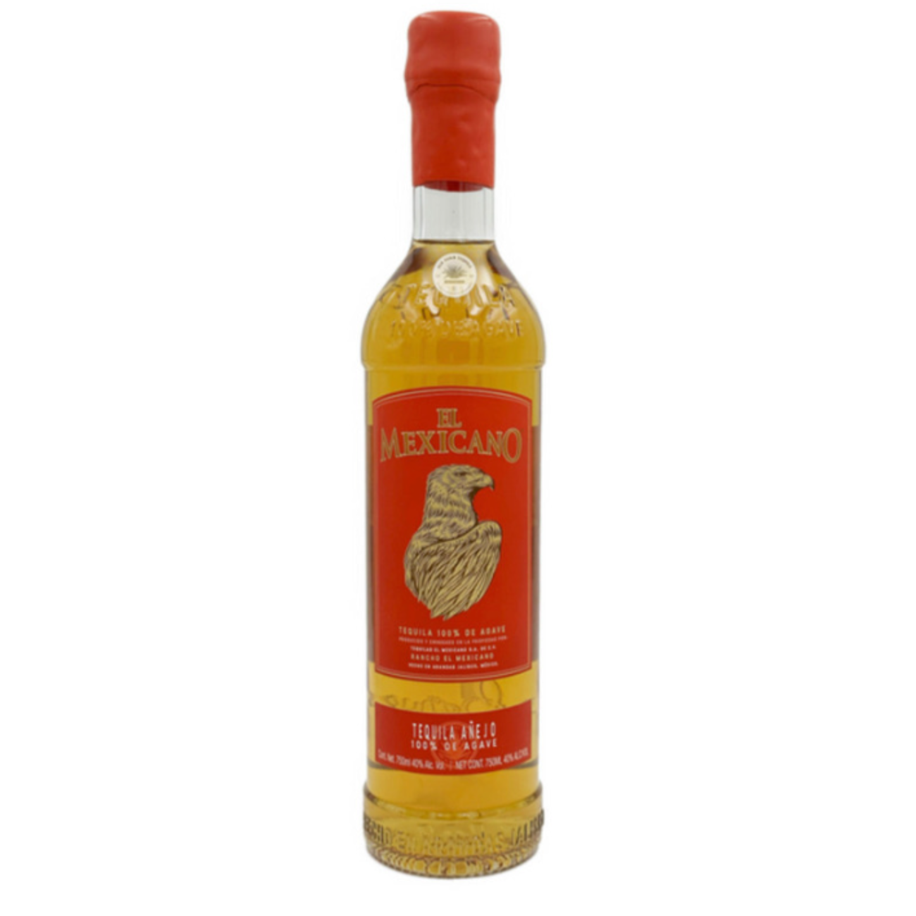 El Mexicano Añejo Tequila 750ml