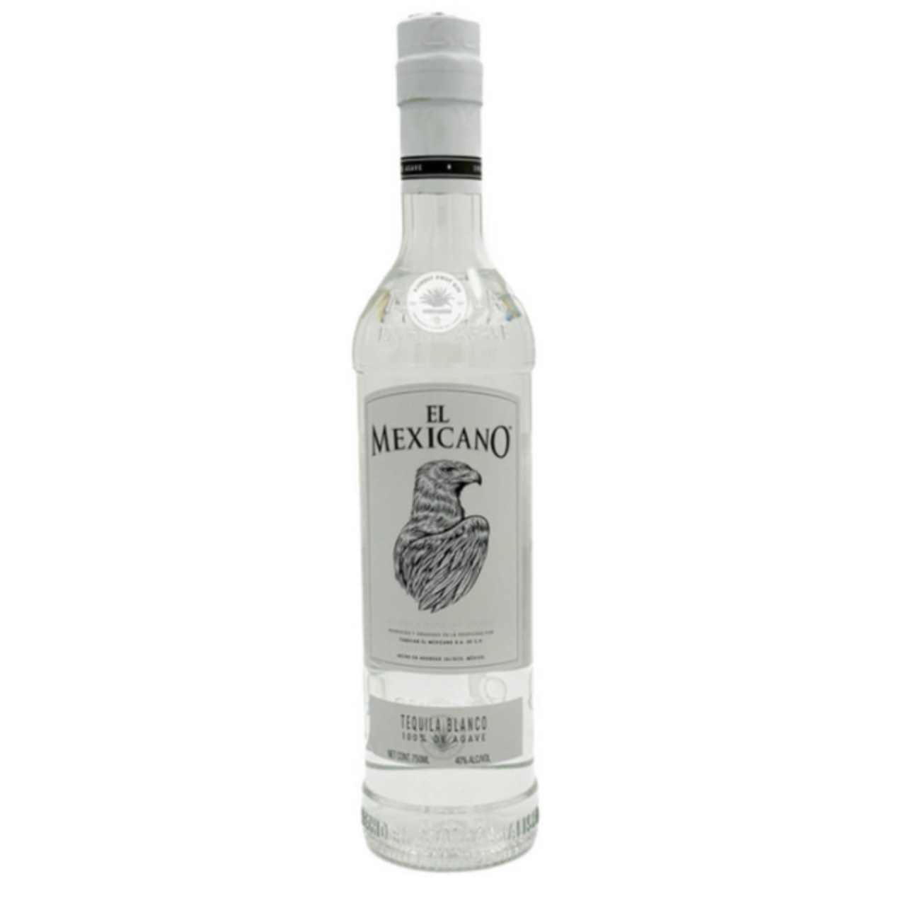 El Mexicano Blanco Tequila 750ml