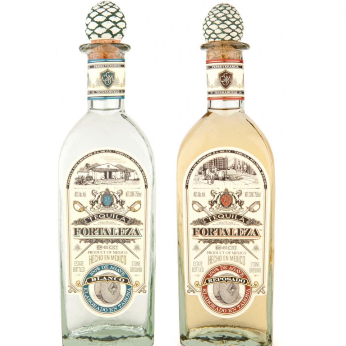Fortaleza Tequila Bundle – Blanco and Reposado (2 x 750ml)