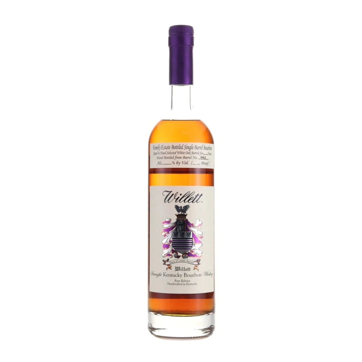 Willett Family Estate 6 Year Single Barrel Bourbon Whiskey 750ml