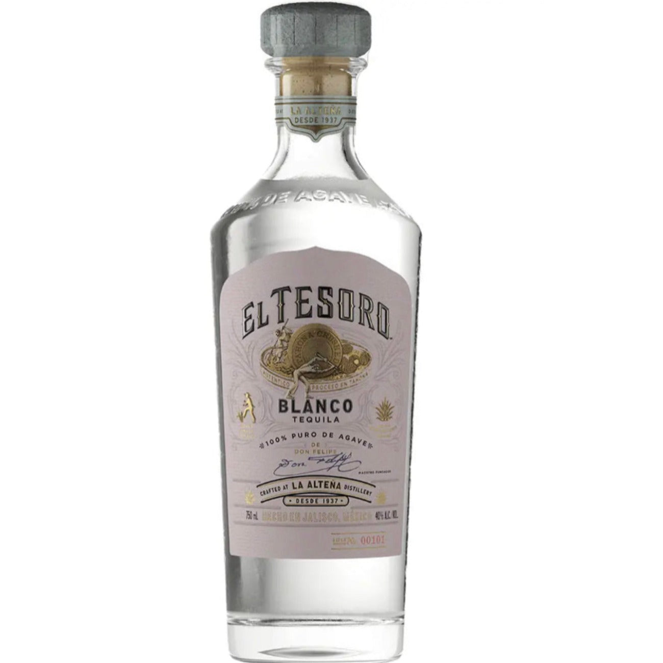 El Tesoro Blanco Tequila 750ml