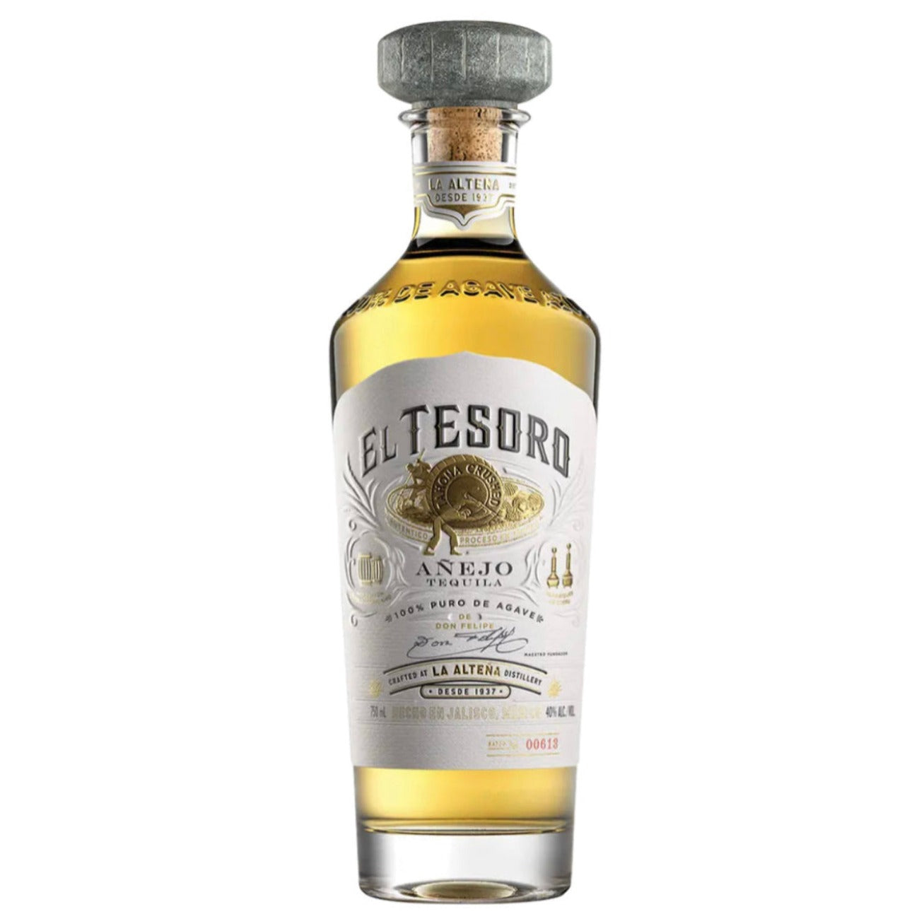El Tesoro Añejo Tequila 750ml