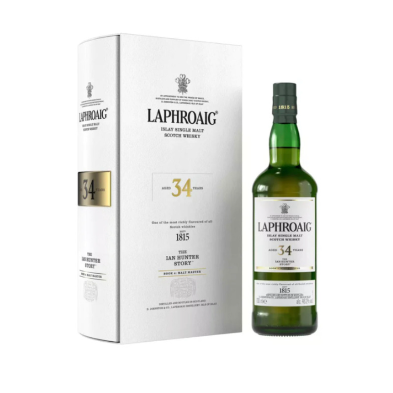 Laphroaig The Ian Hunter Story Islay Single Malt Scotch Whisky Book Edition 750ml