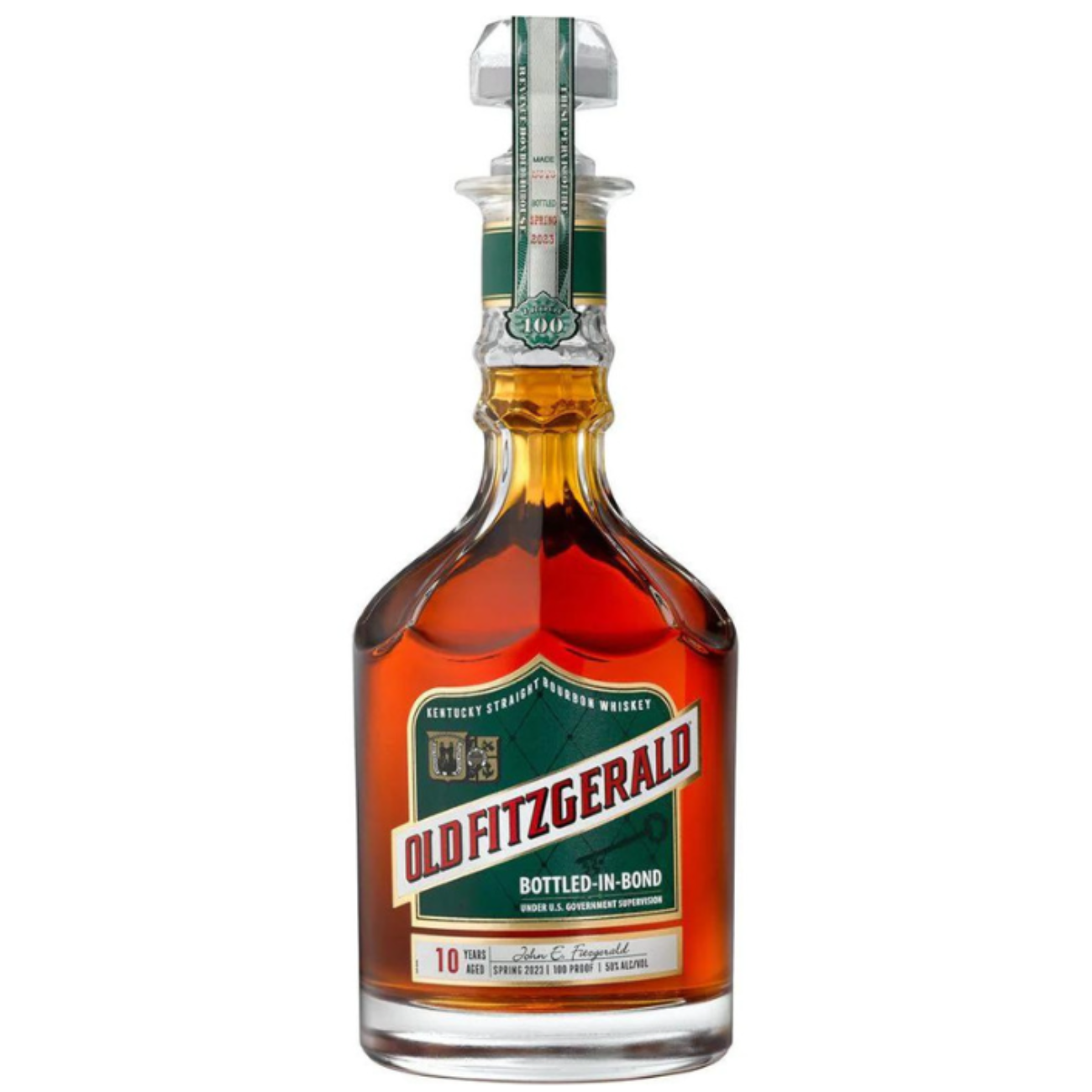 Old Fitzgerald 10 Year Bottled-in-Bond Kentucky Straight Bourbon Whiskey 750ml
