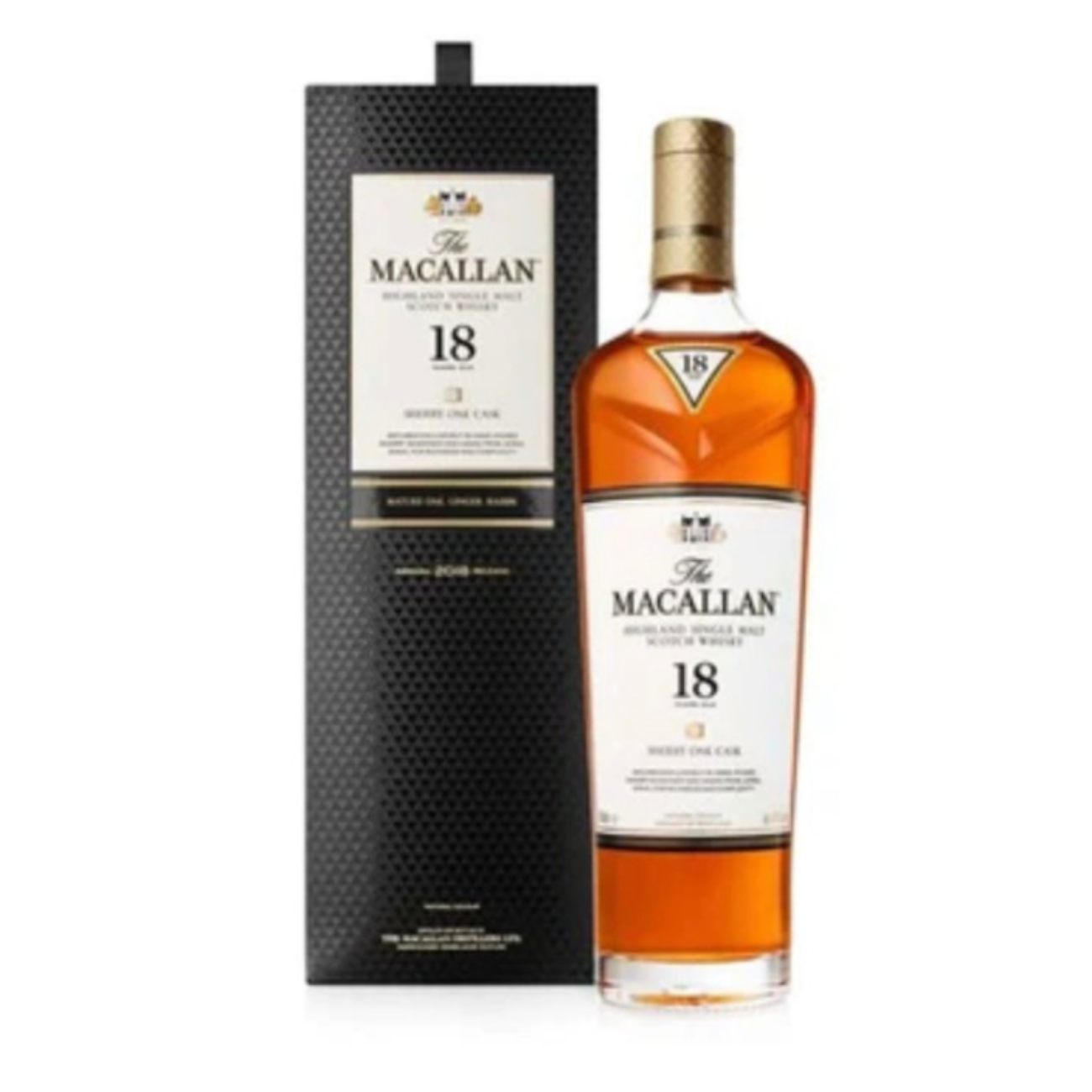 The Macallan 18 Year Sherry Oak Single Malt Scotch Whisky 750ml