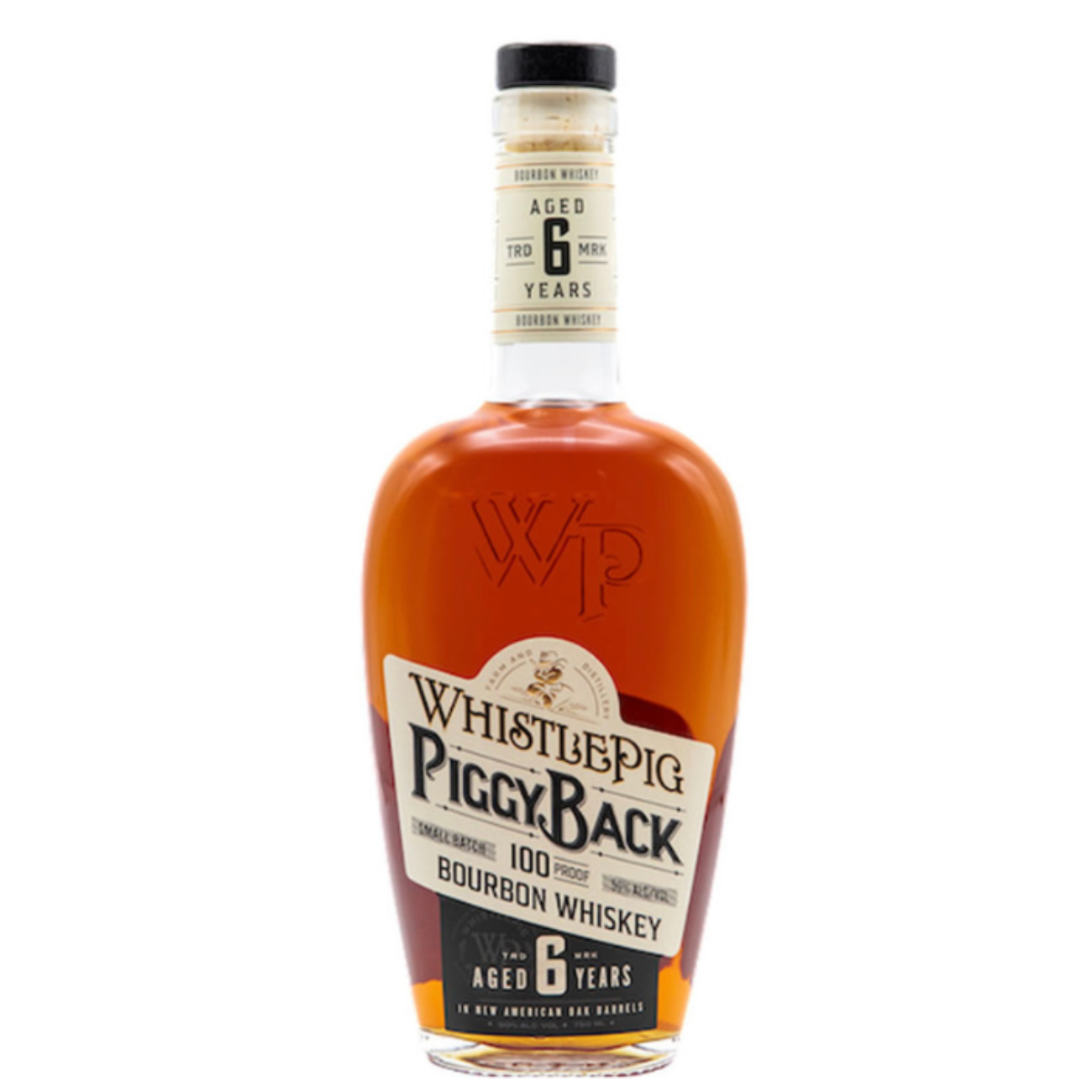 WhistlePig PiggyBack 6 Year Bourbon Whiskey 750ml