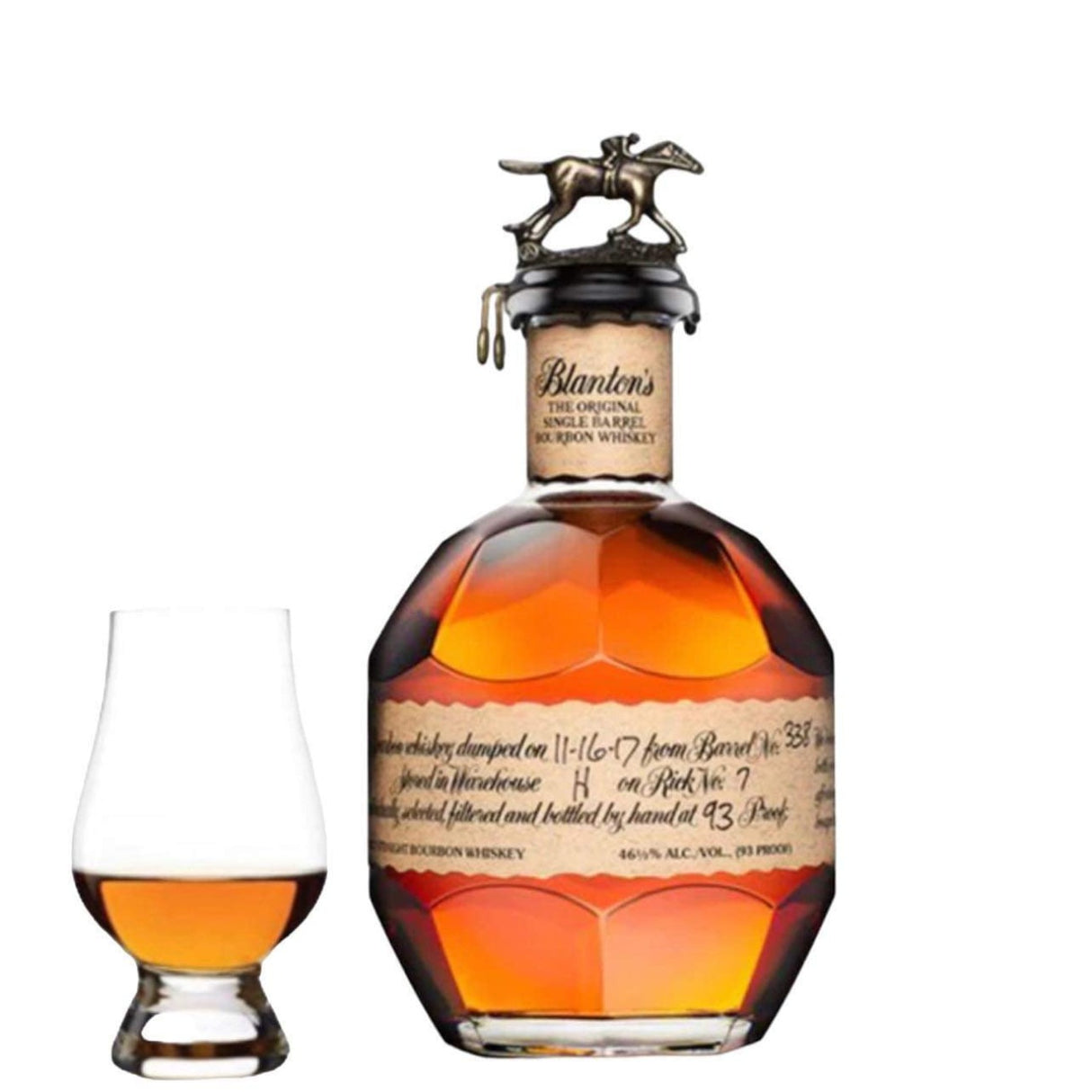 Blanton's Single Barrel Gift Set with Glencairn Glass