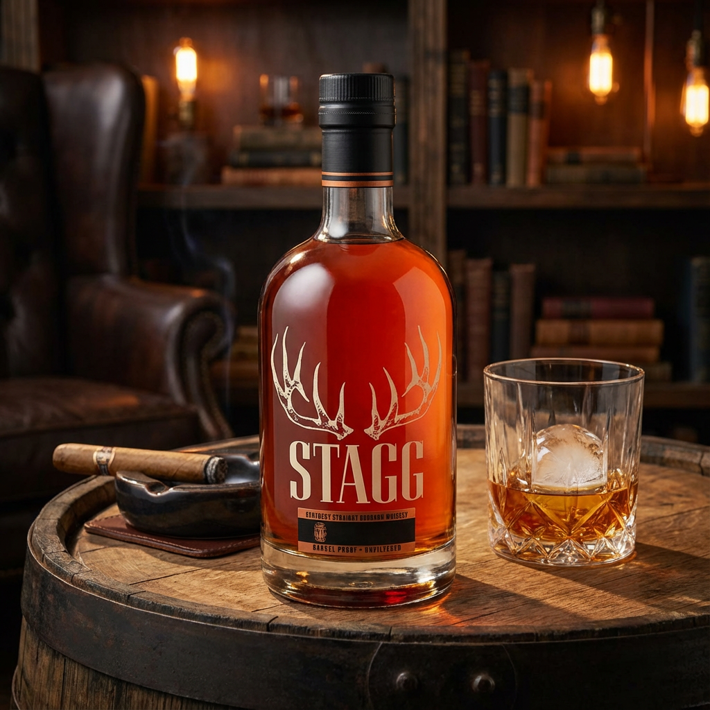 Stagg Kentucky Straight Bourbon Whiskey Batch 25D (Uncut & Unfiltered) – 750ml