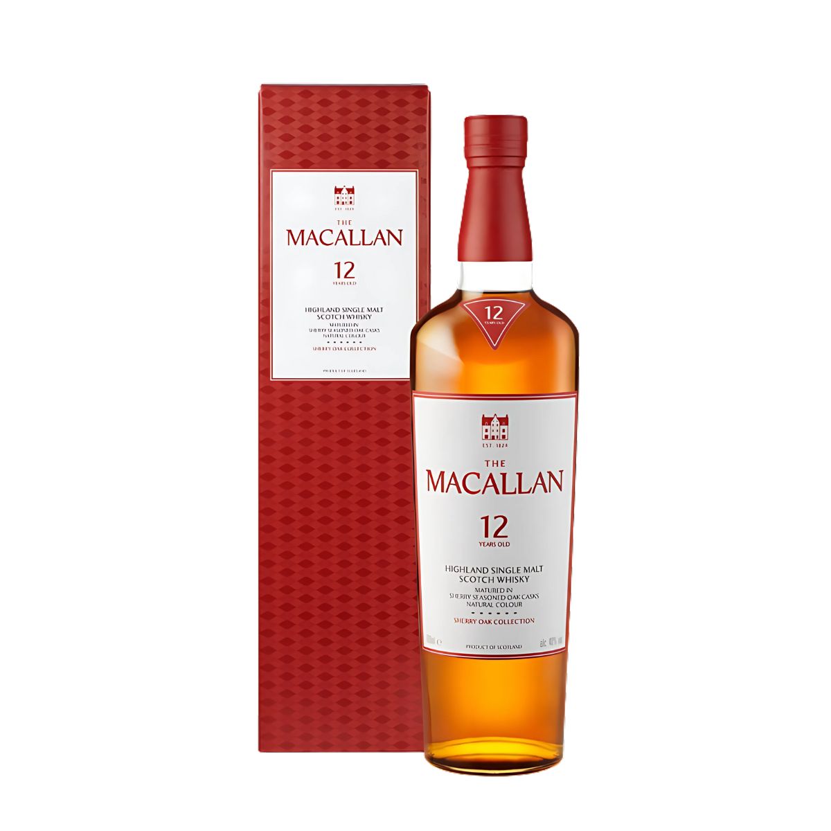 The Macallan 12 Year Sherry Oak Single Malt Scotch Whisky 750ml