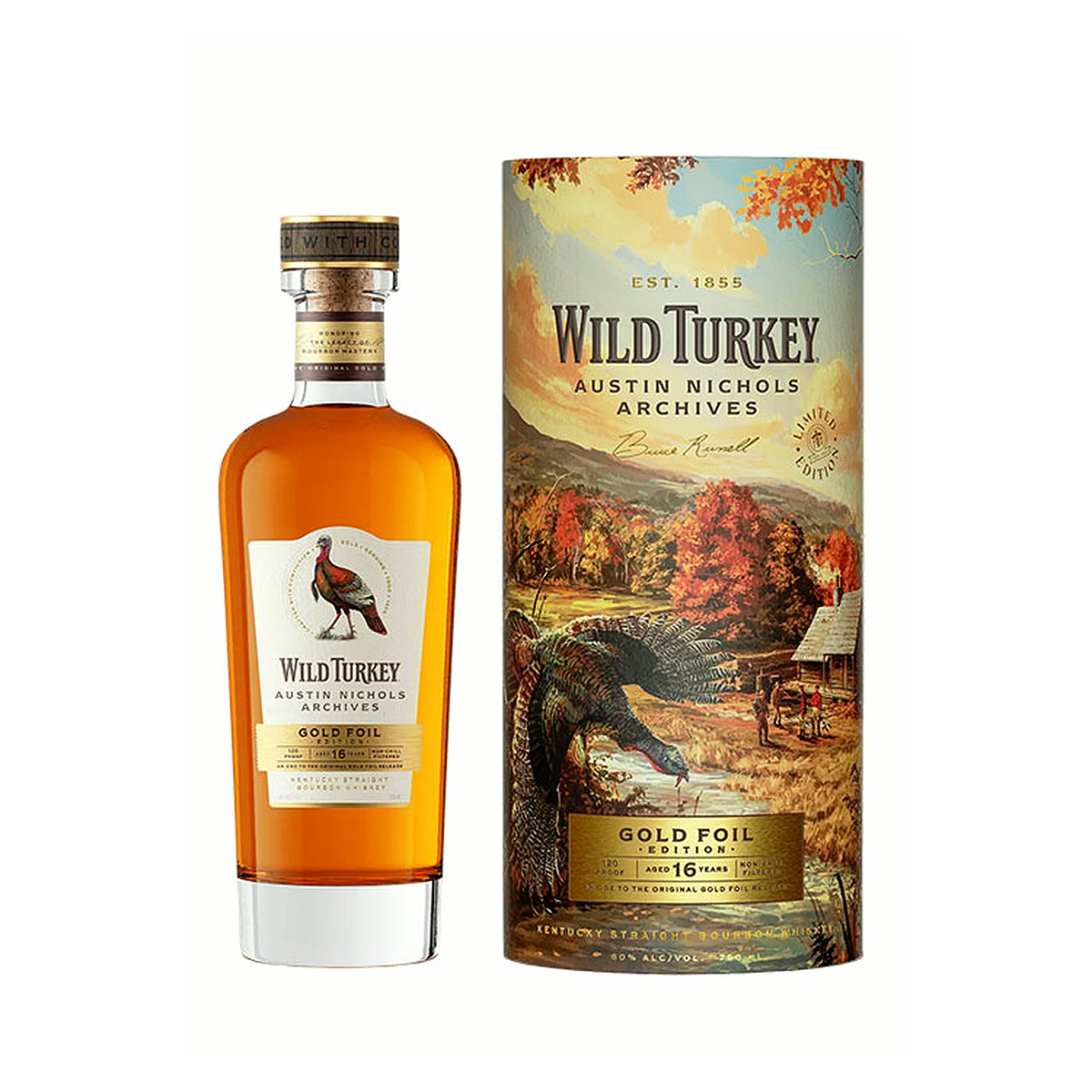 Wild Turkey Gold Foil 16 Year Bourbon 750ml – Total Bourbon