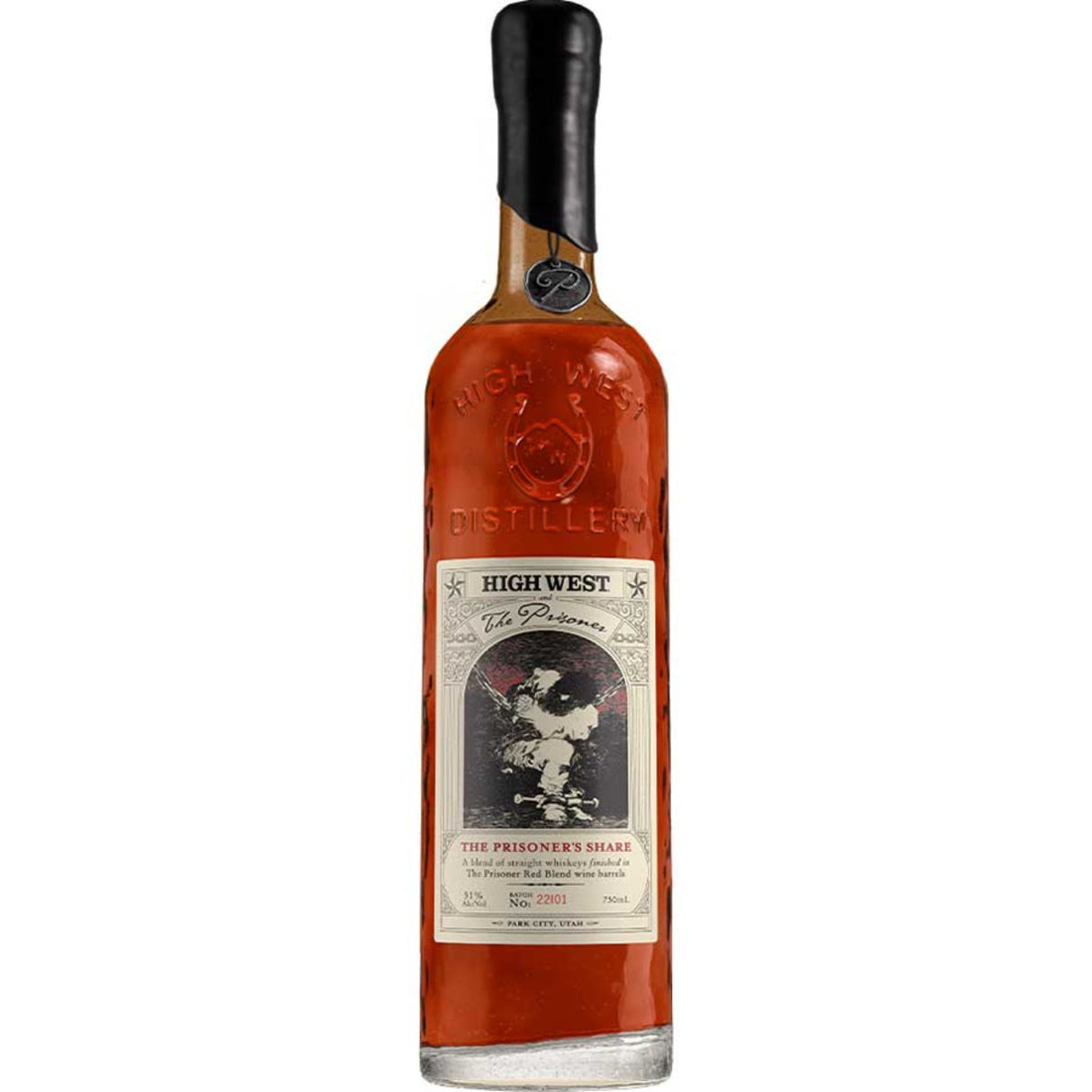 High West The Prisoner's Share Straight Whiskey – Wine Barrel Finished (750ml)