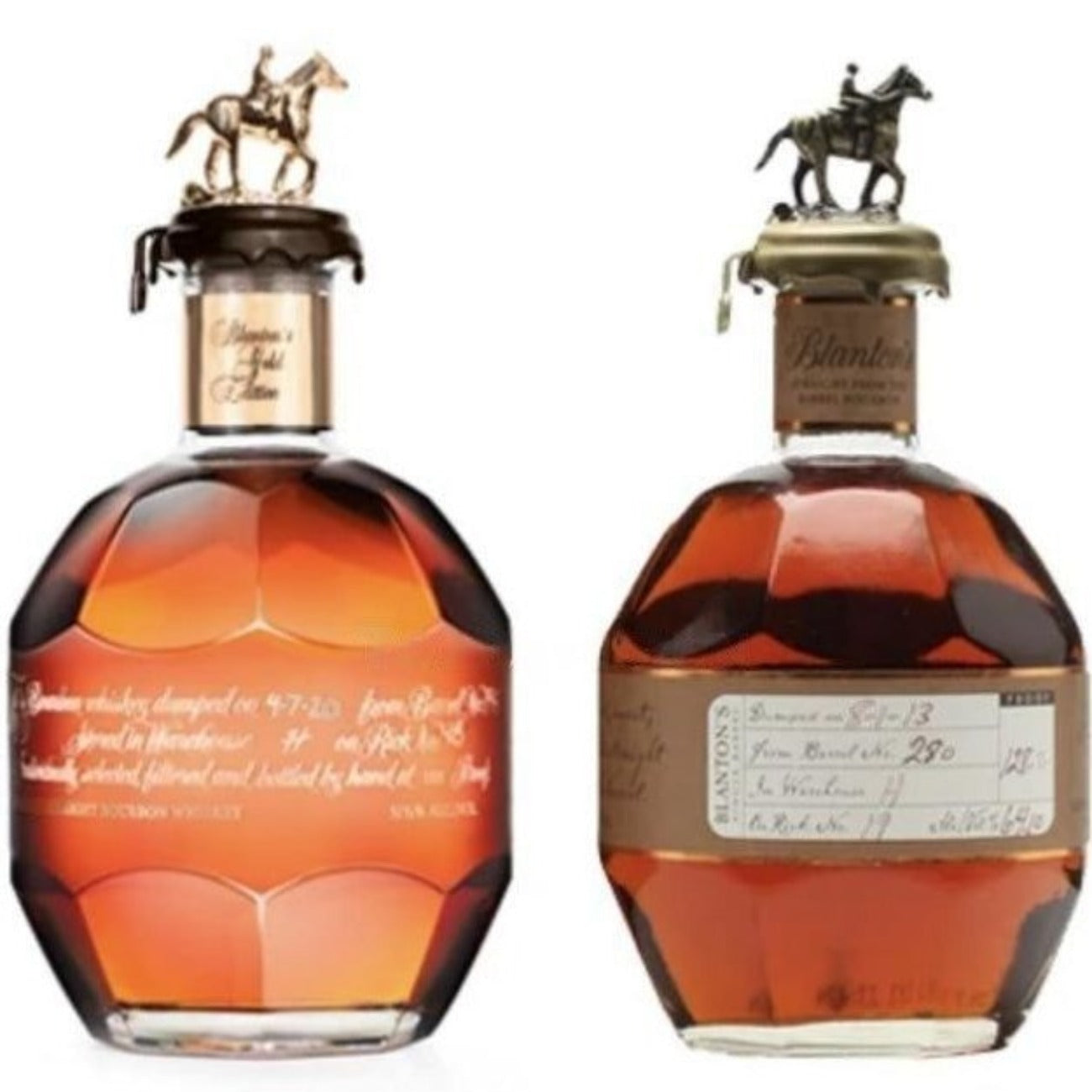 Blanton’s Gold and Straight From The Barrel Bourbon Bundle (2 x 700ml)