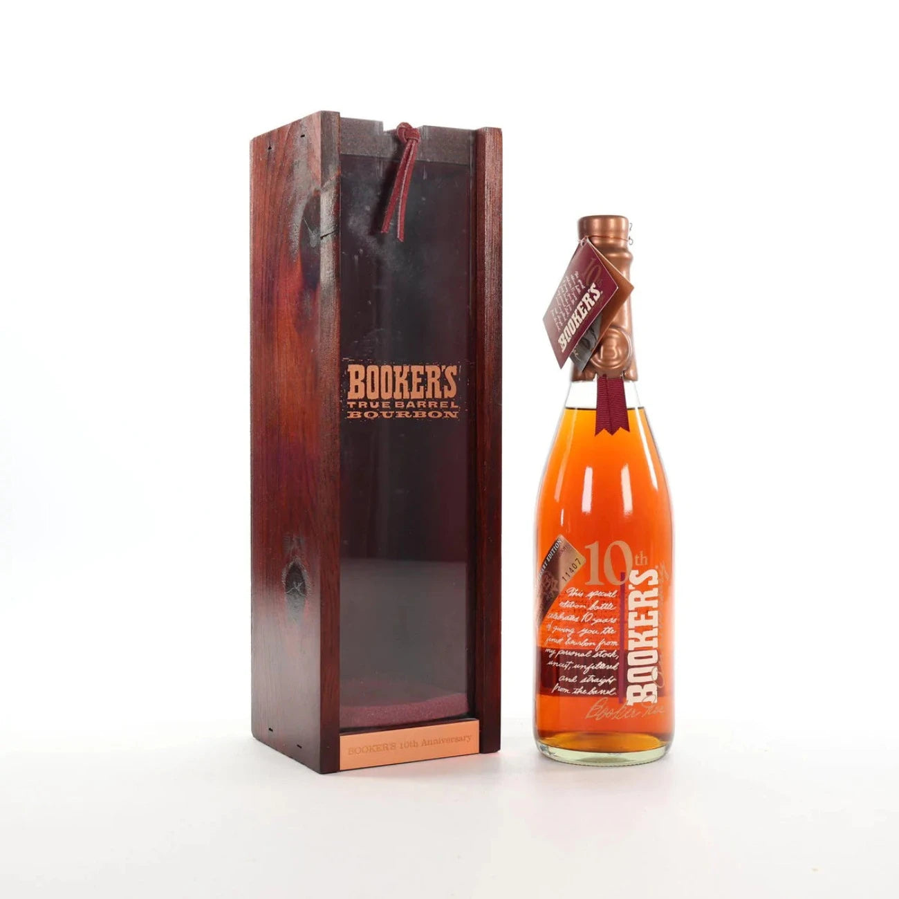 Booker’s 10th Anniversary Limited Edition Small Batch Bourbon Whiskey 750ml
