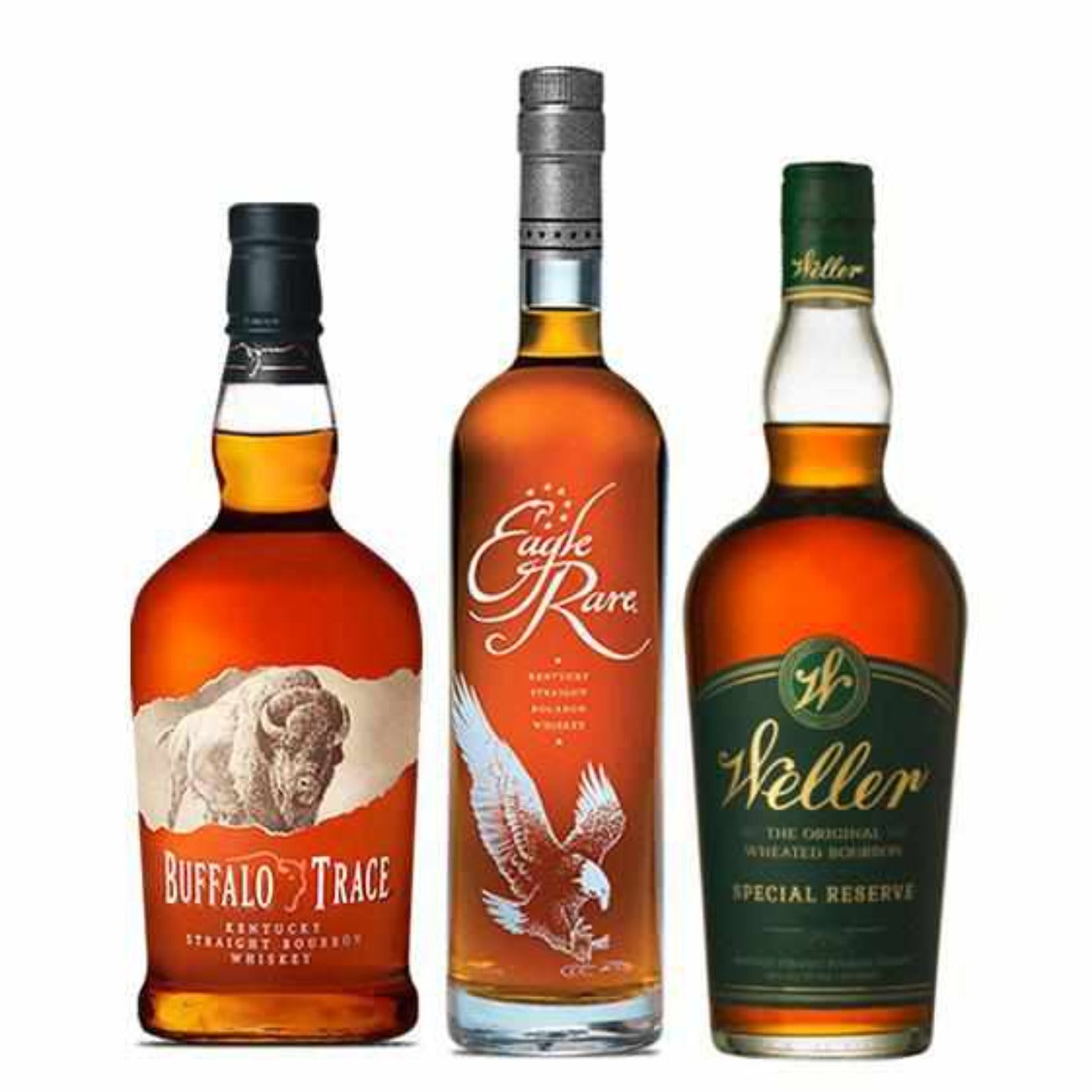 Buffalo Trace Home Bar Bourbon Bundle 3 x 750ml