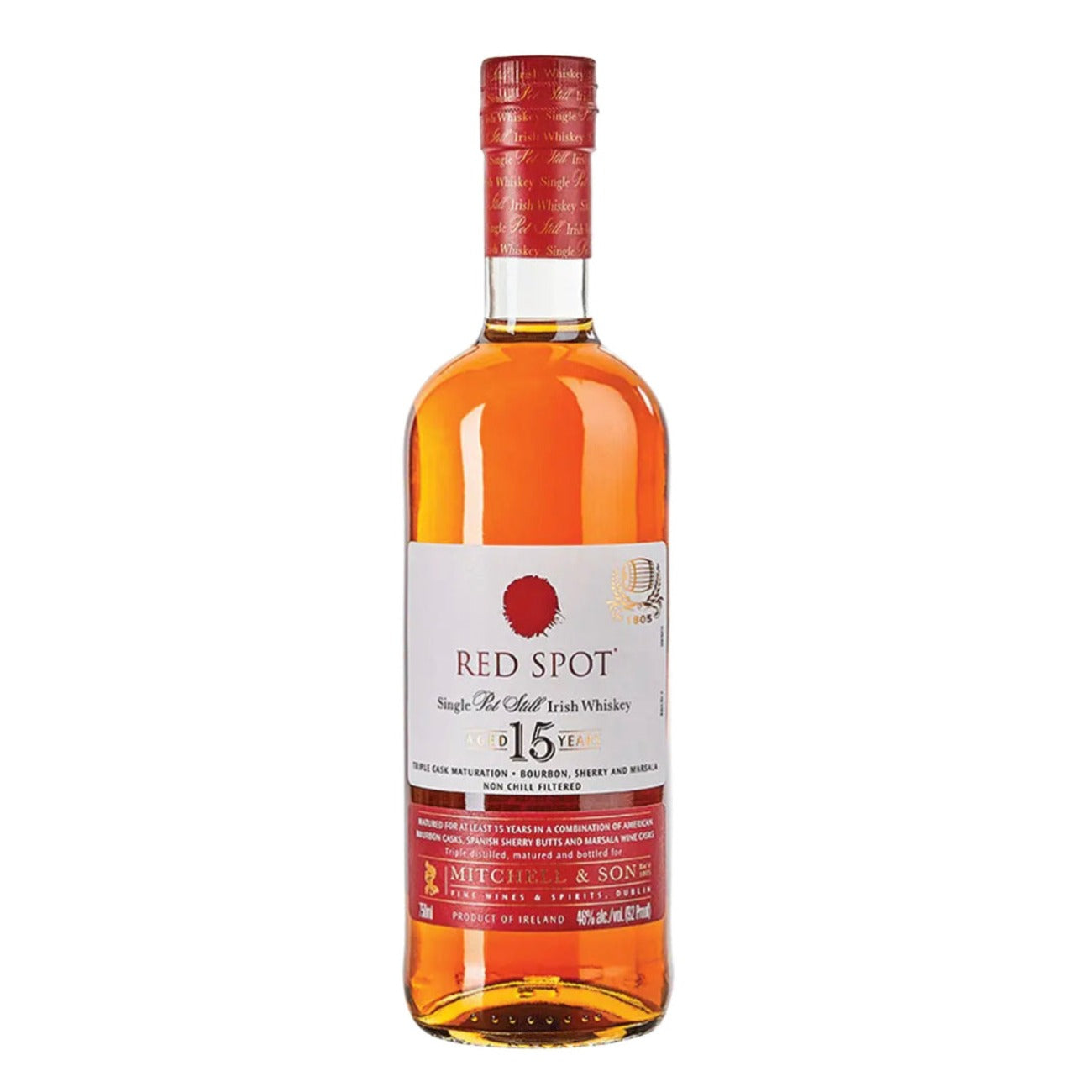 Red Spot 15yrs Irish Whiskey 750ml