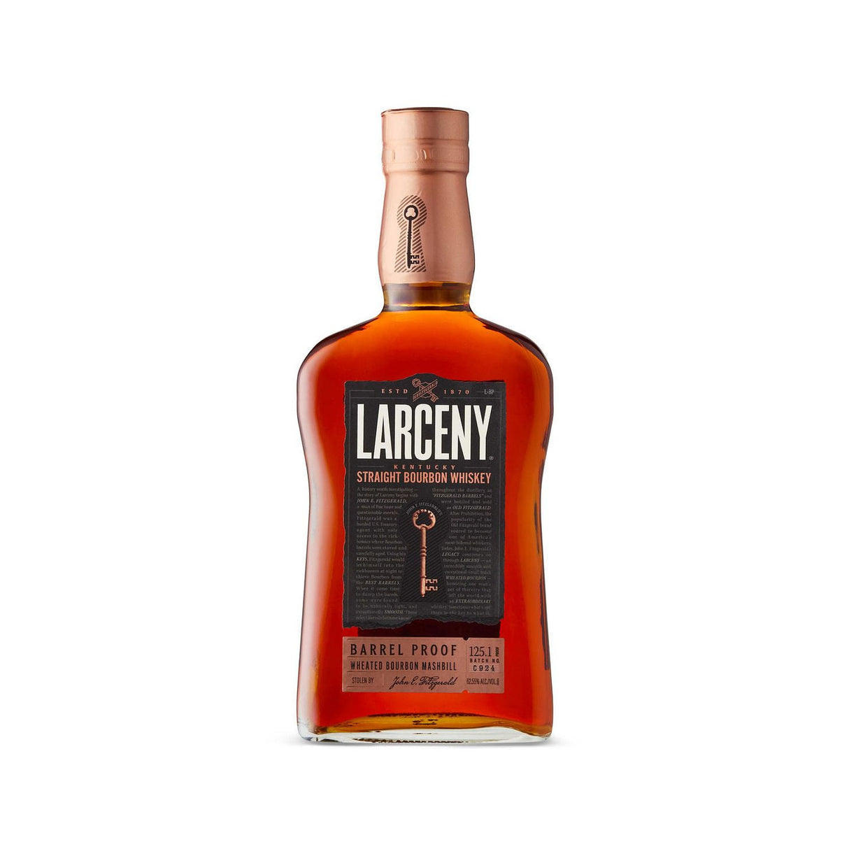 Larceny Barrel Proof Kentucky Straight Bourbon Whiskey 750ml