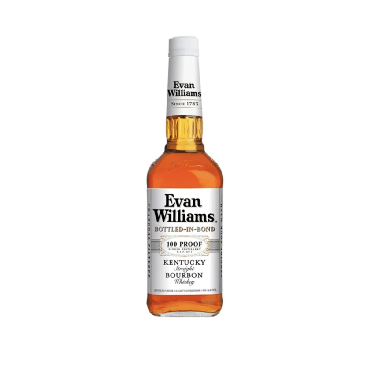 Evan Williams Bottled in Bond 100 Proof Kentucky Straight Bourbon Whiskey 750ml