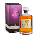 Hibiki 12 Year Blended Japanese Whisky 750ml bottle