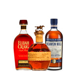 Daily Drinkers Bourbon Bundle - Blanton's Single Barrel, Heaven Hill, Elijah Craig