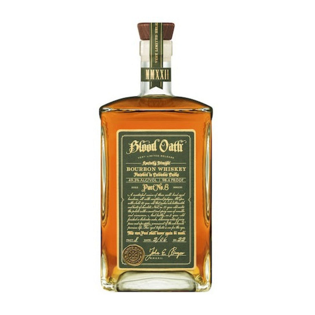 Blood Oath Pact No. 8 Kentucky Straight Bourbon Whiskey 750ml
