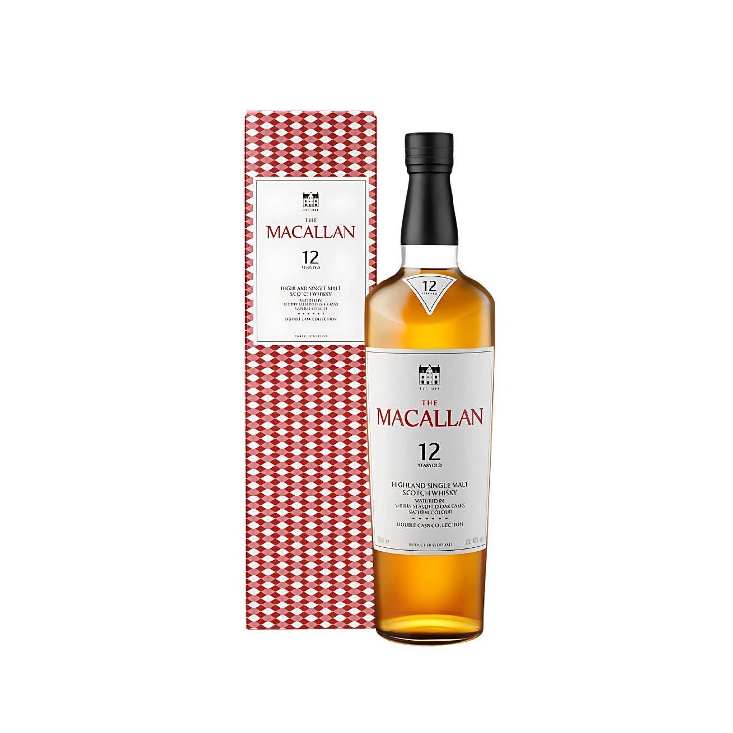 ウイスキー The Macallan 12 Year Old Double Cask The Macallan 12 Year Double Cask Single Malt Scotch Whisky 750ml
