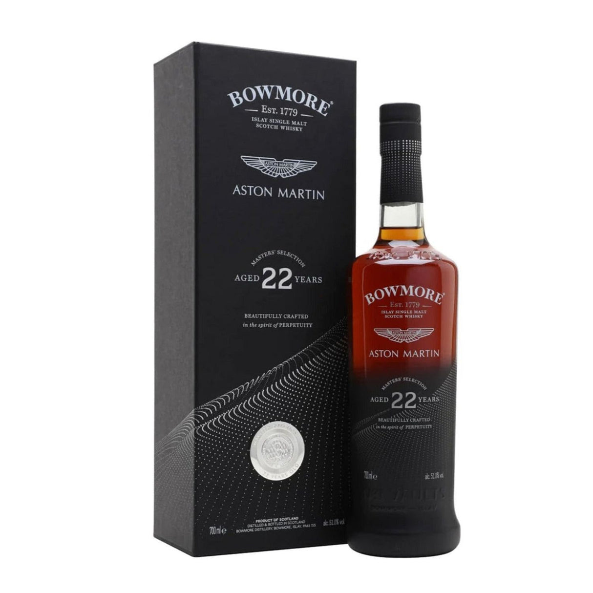 Bowmore Aston Martin Masters Selection 22 Year Single Malt Scotch Whisky 750ml